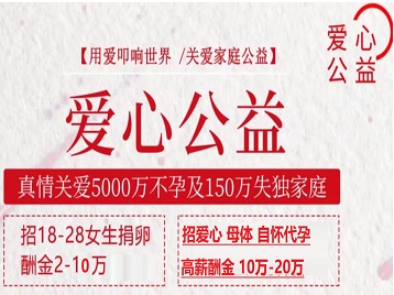 保山市捐卵助孕生子 爱心志愿者招募